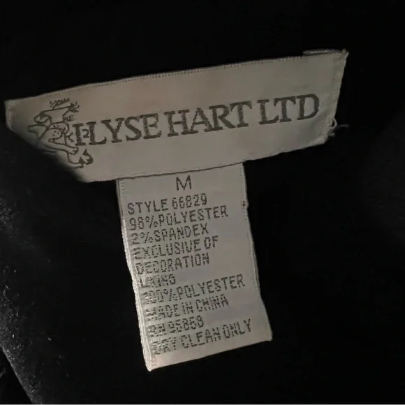 Elyse Hart LTD Embroidered Floral Butterfly Jacket Size M - Picture 5 of 5